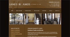 Desktop Screenshot of amoslawfirm.com