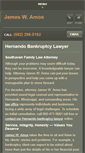 Mobile Screenshot of amoslawfirm.com
